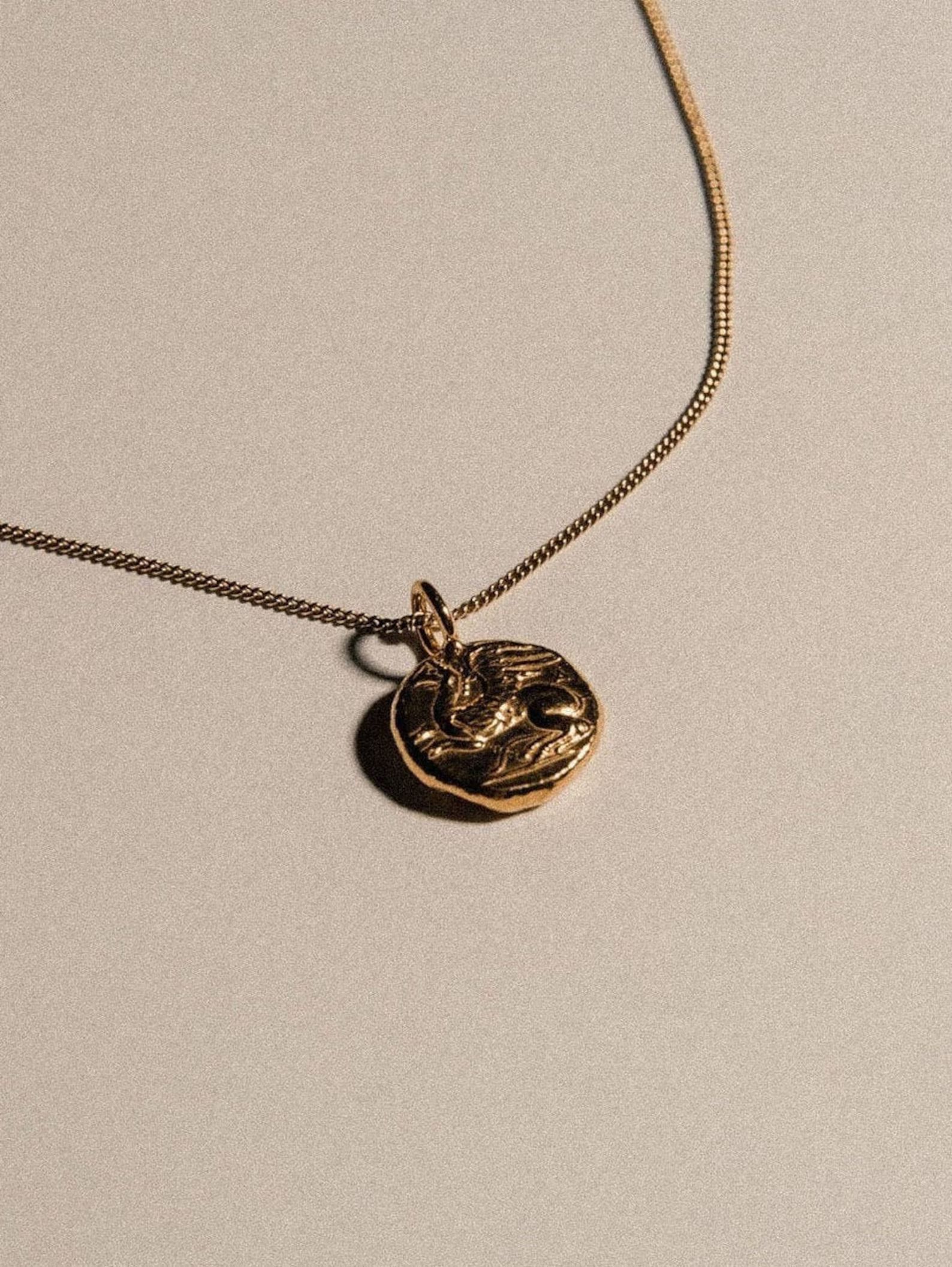 Heavenly Flight Necklace 24K Gold Plated Necklace Gold Coin | Etsy | Etsy (US)