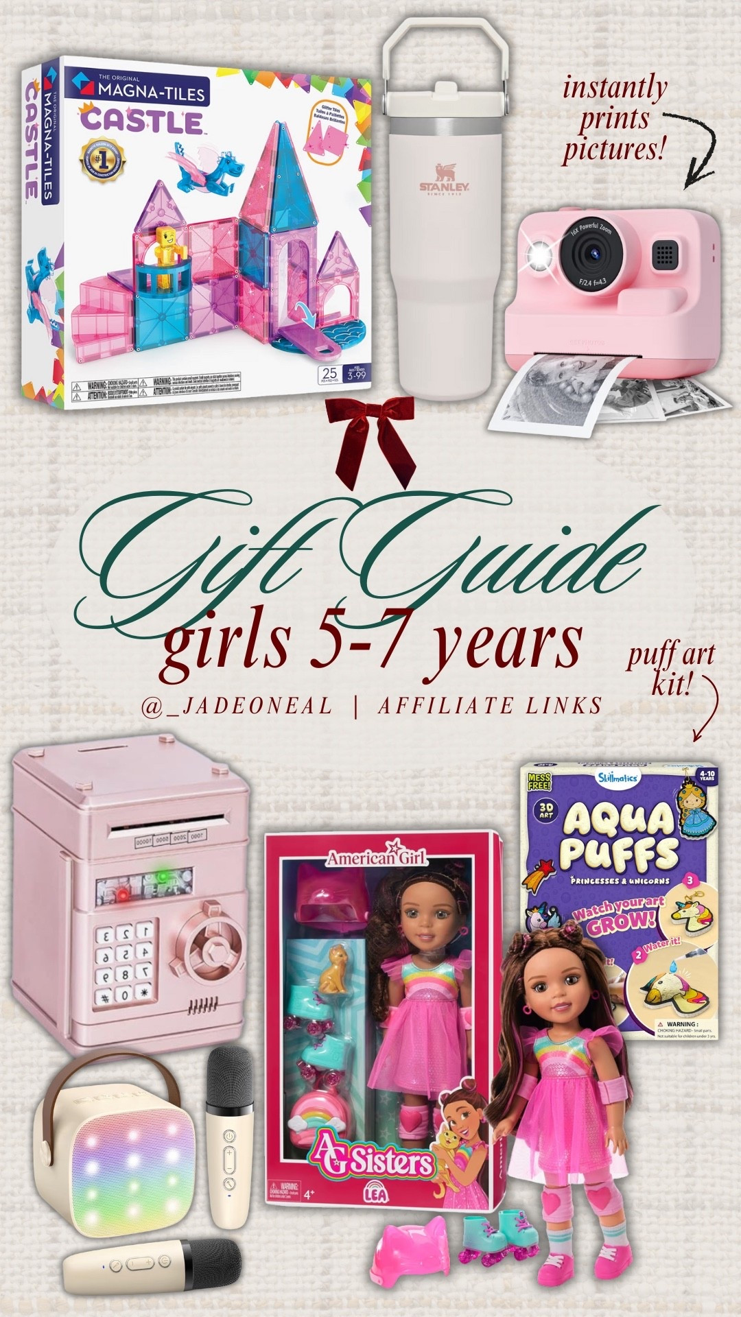 Gift guide for girls 5-7 years old! 

Trending gift ideas seasonal holidays Christmas fun kids girls 

#LTKHoliday #LTKGiftGuide #LTKCyberWeek