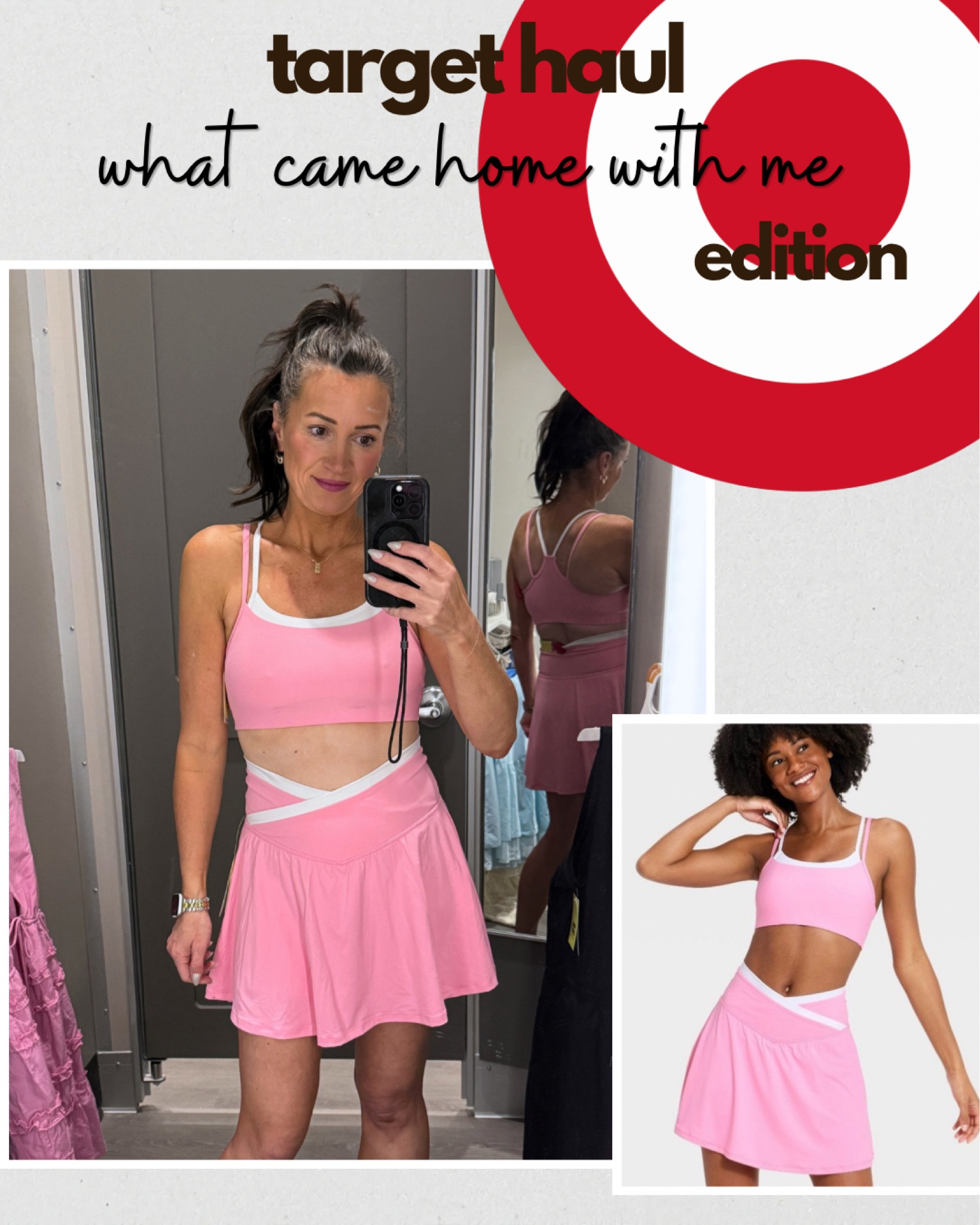 @Target has the best athletic wear for women. It’s affordable, comfortable, and actually cute is hard to beat. Obsessed with the layered look of this sports bra and skort combo.

Wearing small (5’5”, 130 lbs)

#LTKActive #LTKfitnessgoals #LTKmomlife