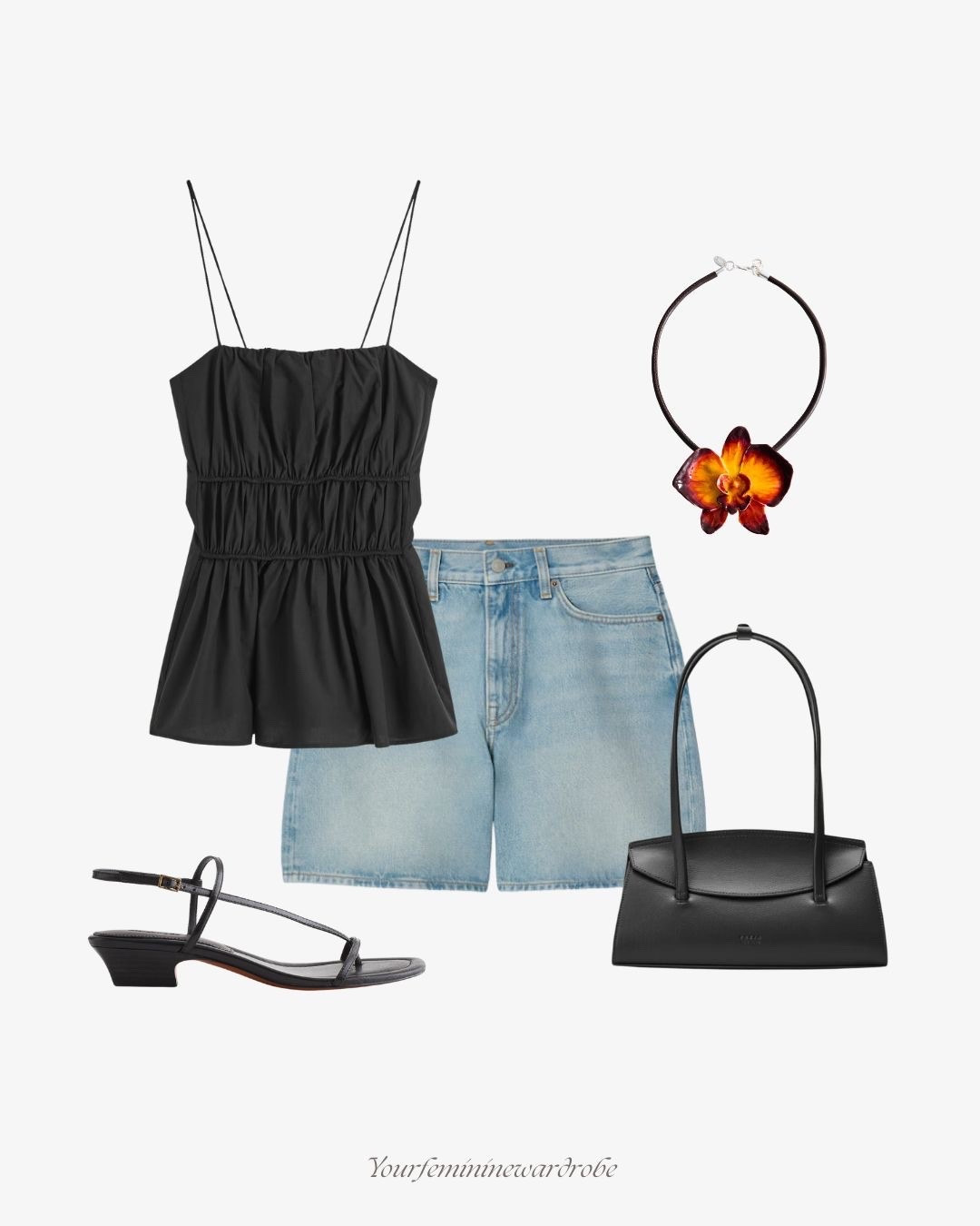 Simple and chic summer outfit inspo 🌸