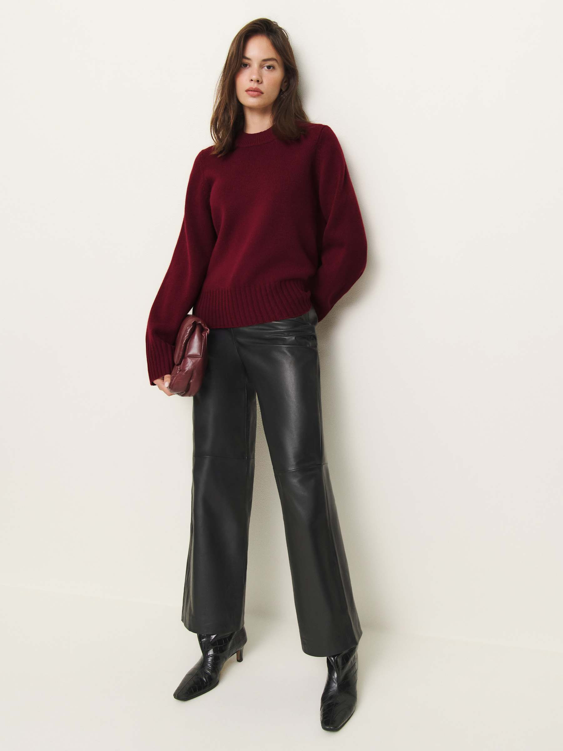 Calloway Regenerative Wool Crew | Reformation (Global)