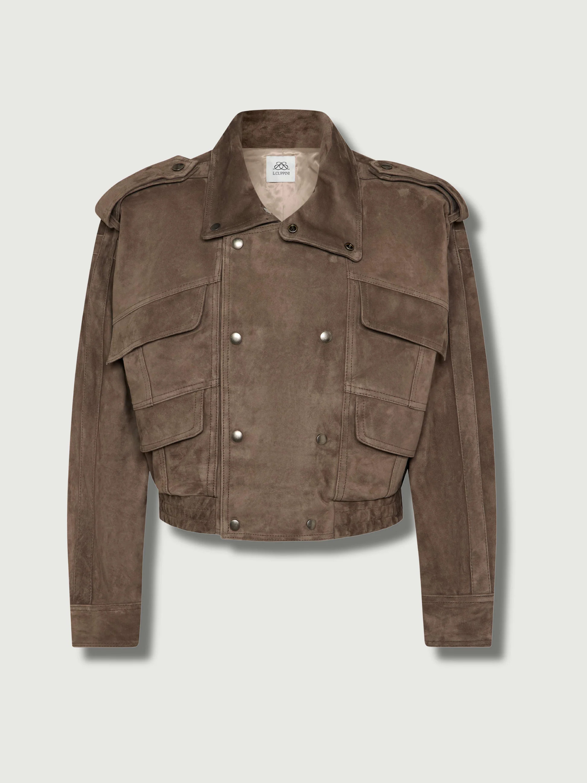 The Rosie Suede Biker Jacket | Women's Suede Jacket | L.CUPPINI