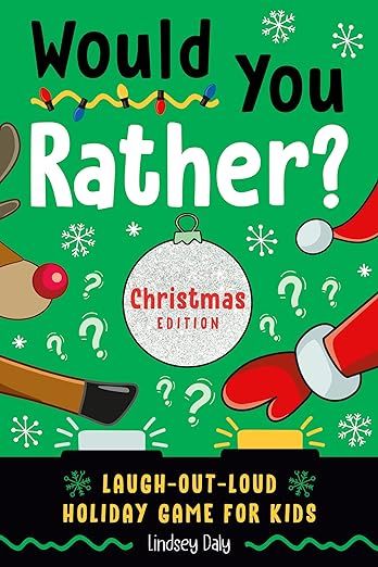 Would You Rather? Christmas Edition: Laugh-Out-Loud Holiday Game for Kids | Amazon (US)