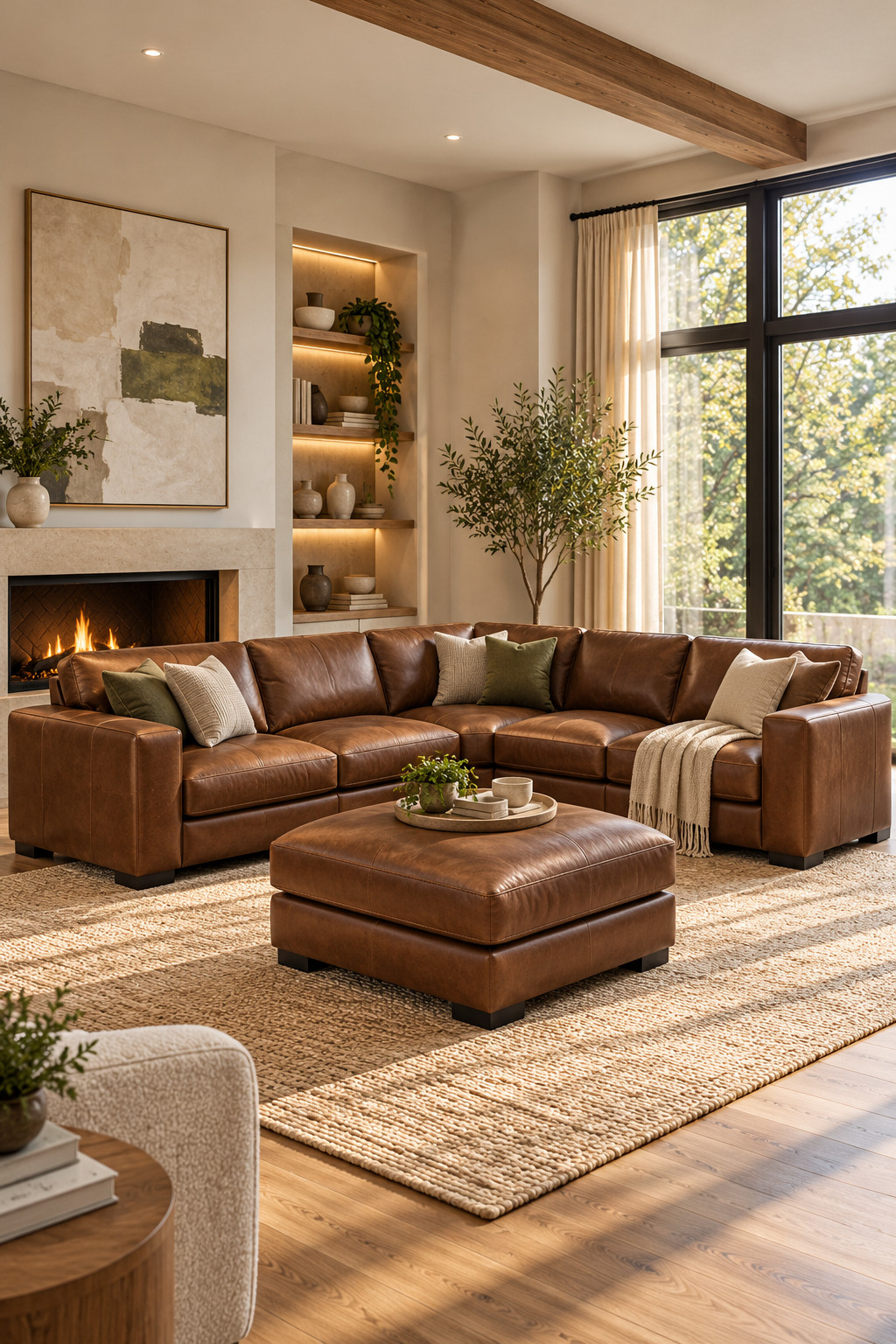I'm always drawn to furniture that looks beautiful now and will still look gorgeous years from now! 🤎 These Wayfair sectional finds feature timeless leather styles, elegant neutral upholstery, soft oversized cushions, and classic modern shapes. Holiday Deal Week has up to 70% off select finds, and these are the types of pieces that make a living room feel warm, inviting, and polished.#WayfairFinds #TimelessFurniture #LeatherCouch #NeutralSectional #ClassicLivingRoom #ModernLuxuryHome #CozyInteriors #SofaFinds #WayfairDeals #HolidayDealWeek #LTKHome 

 #LTKSeasonal #LTKHome #LTKSaleAlert