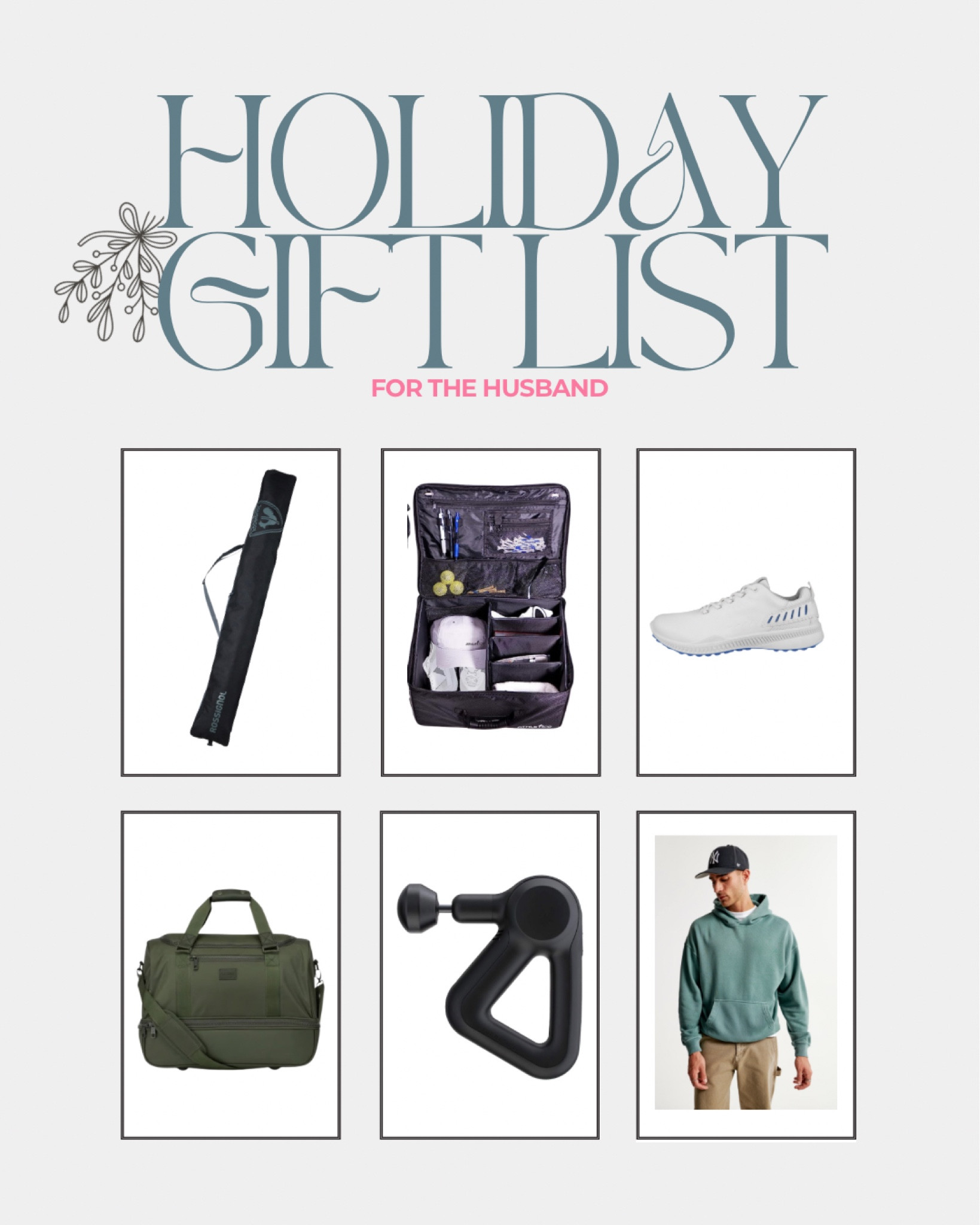 Holiday ideas for the golf, ski + travel loving husband!! 

#LTKGiftGuide #LTKsalealert #LTKHoliday