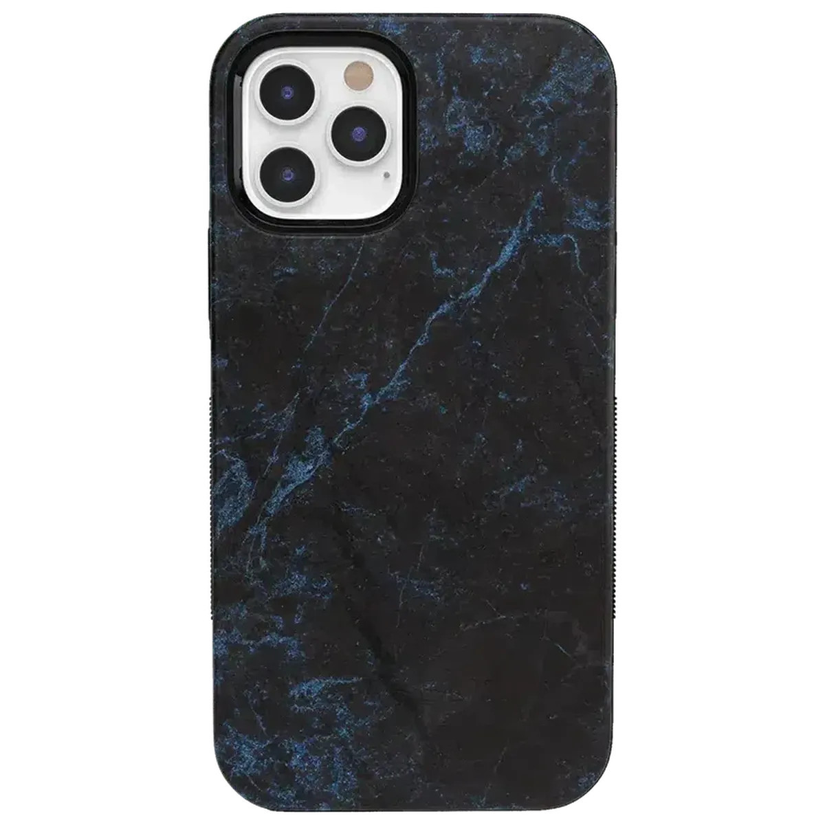 Midnight Marble | Black & Navy Case | CASELY