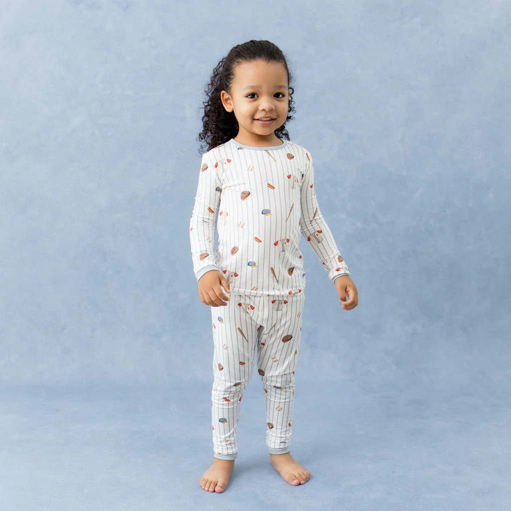 Long Sleeve Pajamas in Home Run | Kyte Baby