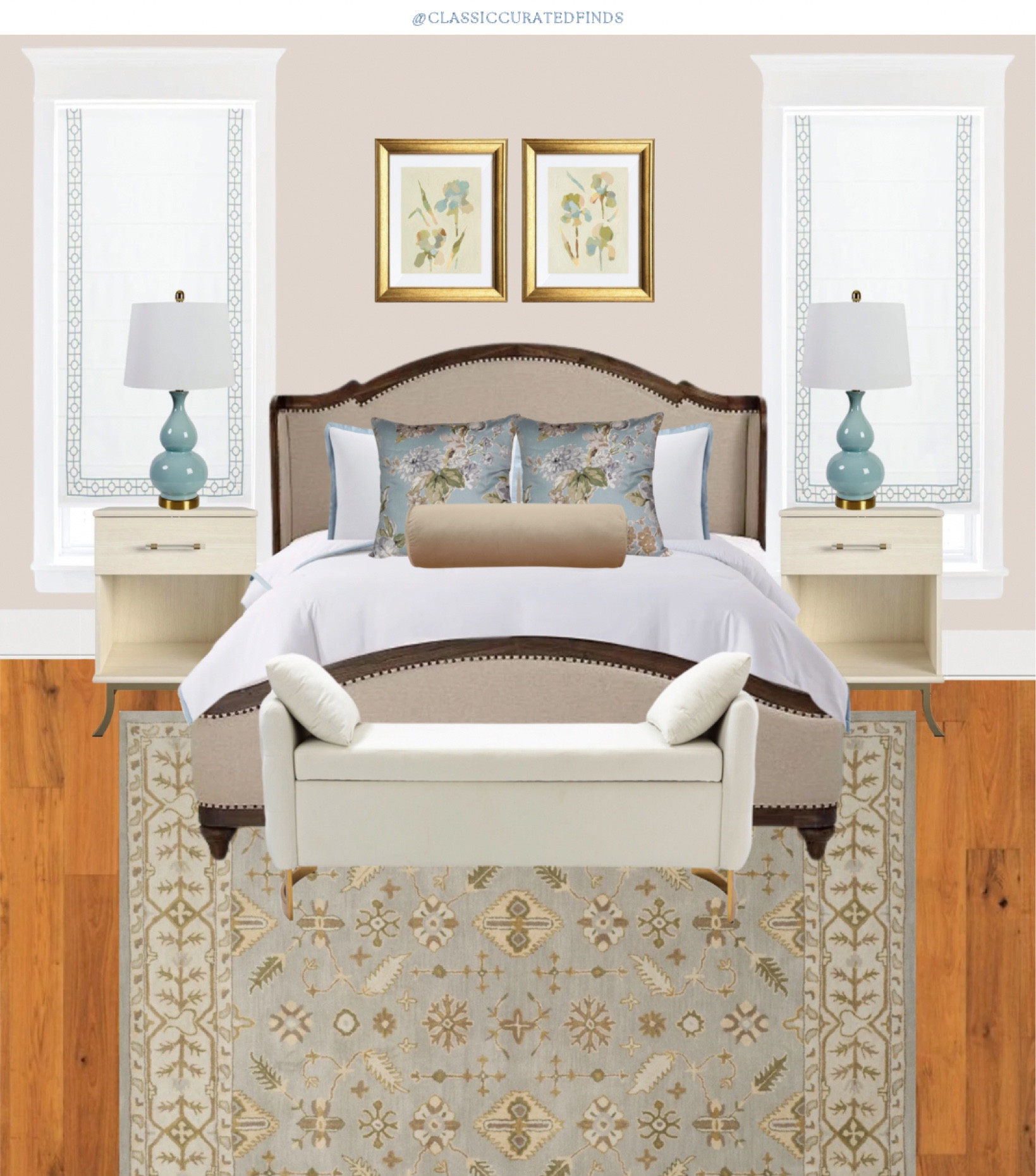 Love this bedroom design!!😍🩵

Home Decor, Grandmillennial Decor, Bedroom Decor, Nightstand, Rug, Bed, Lamps

#LTKhome