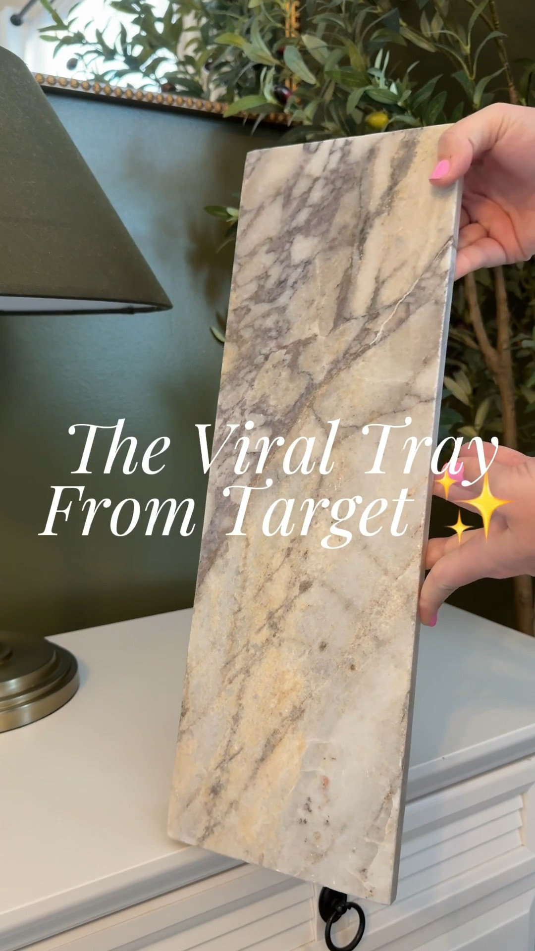 This viral marble tray from Target is that piece 🤍✨ Perfect for styling perfumes, jewelry, or everyday essentials and instantly making any space feel more elevated. I love how it looks high-end but is still super affordable — under $35 and such an easy upgrade for a bathroom, vanity, or dresser. These viral finds never stay in stock long, so if you’ve been eyeing it, now’s the time. Linked for you 🤍

#targetfinds
#targethome
#targetdecor
#viraldecor
#marbletray
#bathroomdecor
#vanitydecor
#perfumedisplay
#homedecorfinds
#affordablehome
#budgetfriendlydecor
#neutralhome
#homeinspo
#ltkfinds

#LTKHome #LTKFindsUnder50