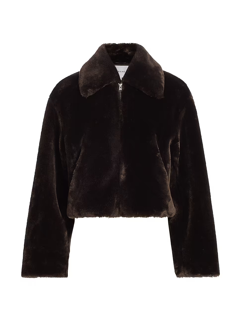 Frame Faux Fur Zip Jacket | Saks Fifth Avenue