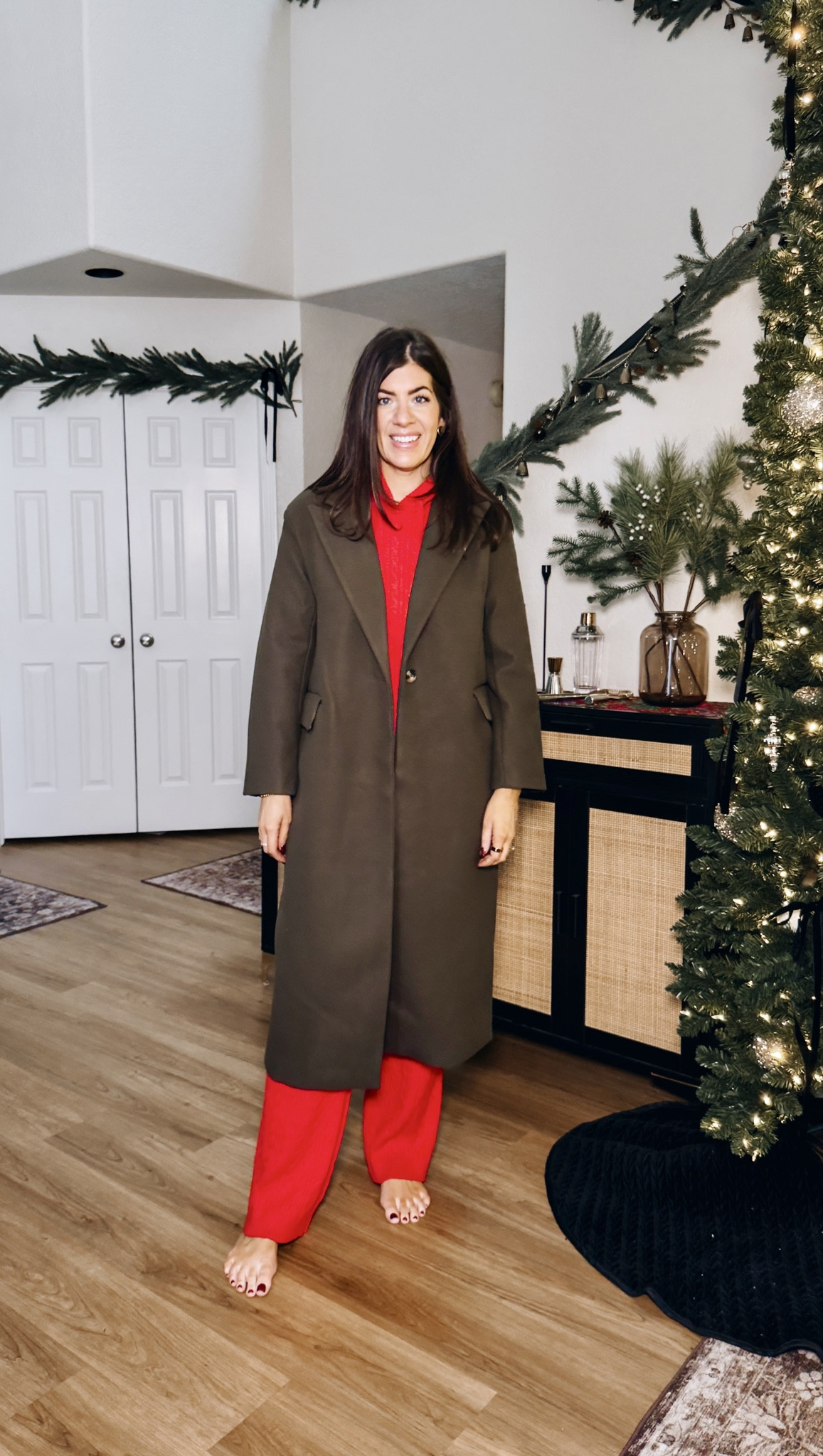 So glad this coat is back!

In a medium in coat and lounge set 

#LTKFindsUnder50 #LTKOver40 #LTKMidsize