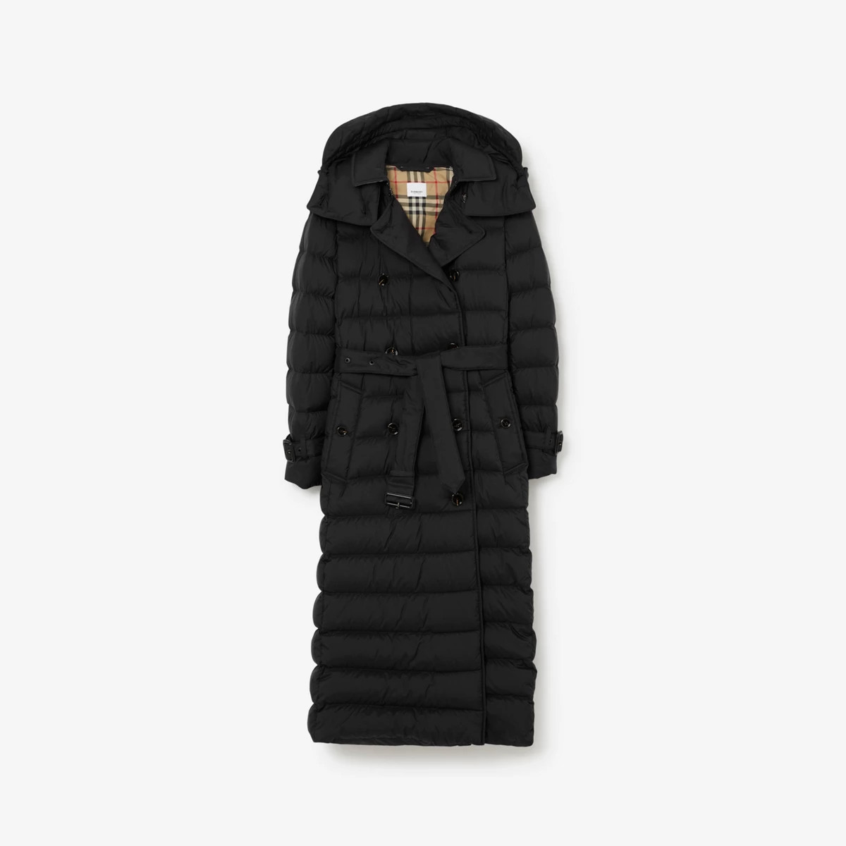 Burberry Long Nylon Puffer Coat, Size: XS | Burberry (US)