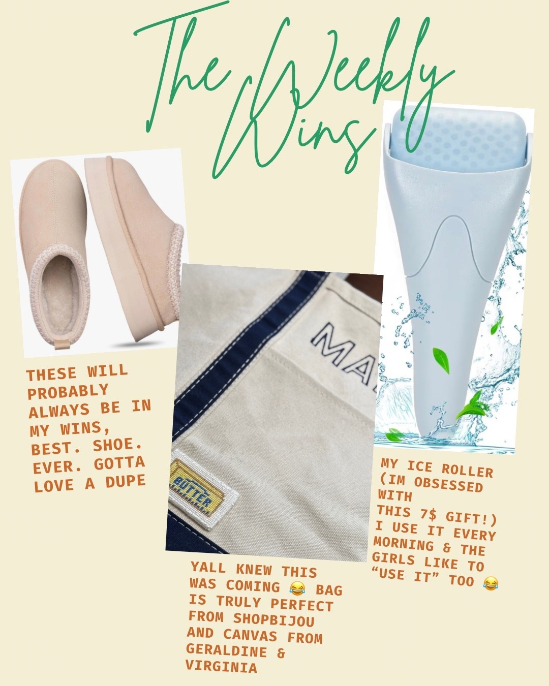 My weekly wins!! 

#LTKselfcare #LTKFindsUnder50