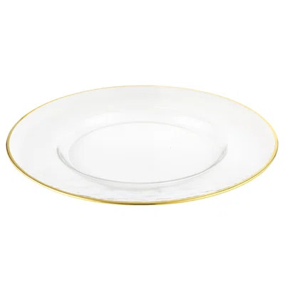 Rim Glass Charger Plate | Wayfair North America