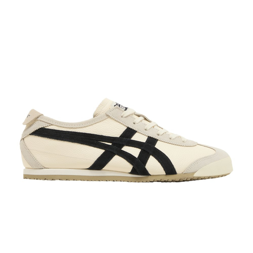 Onitsuka Tiger Mexico 66 Vintage 'Birch Black' | Cream | Men's Size 6 | GOAT
