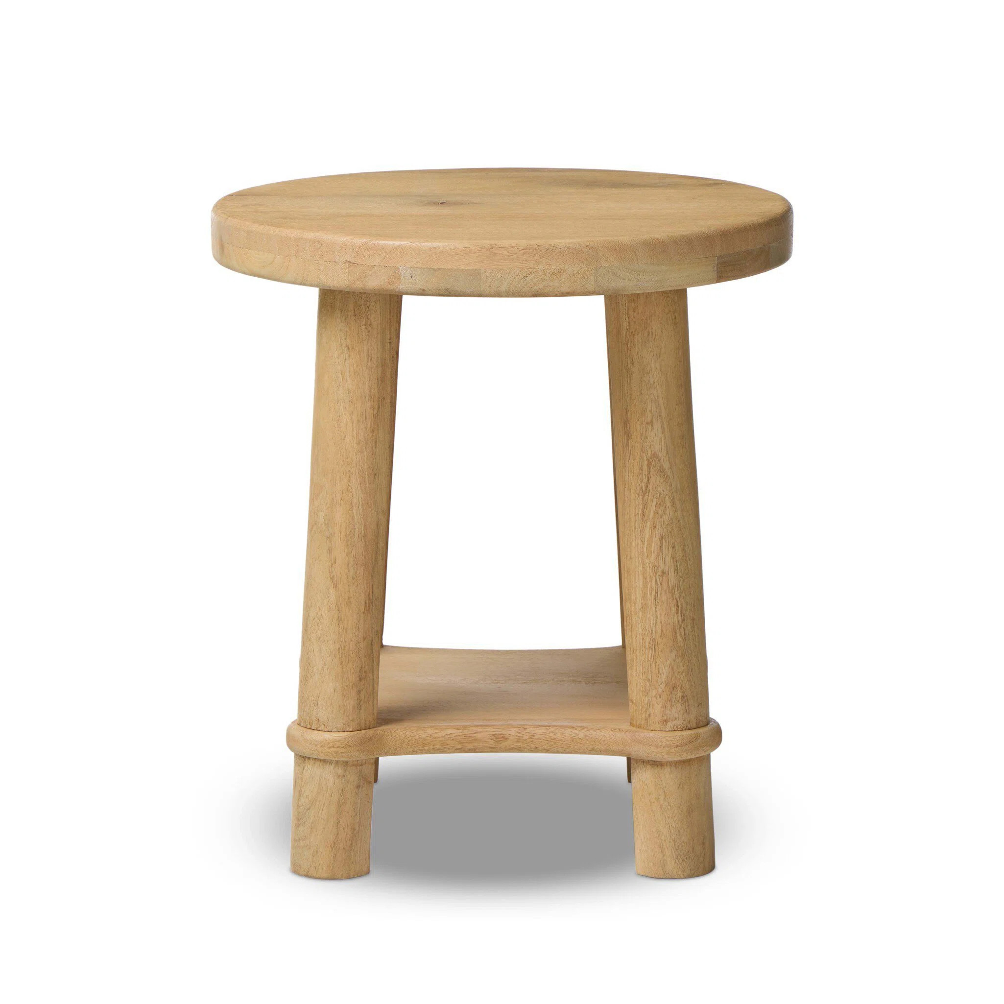 Four Hands Daley End Table-Light Natural Mango | Perigold | Perigold