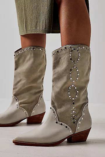 Jaxon Studded Western Boots | Free People (Global - UK&FR Excluded)