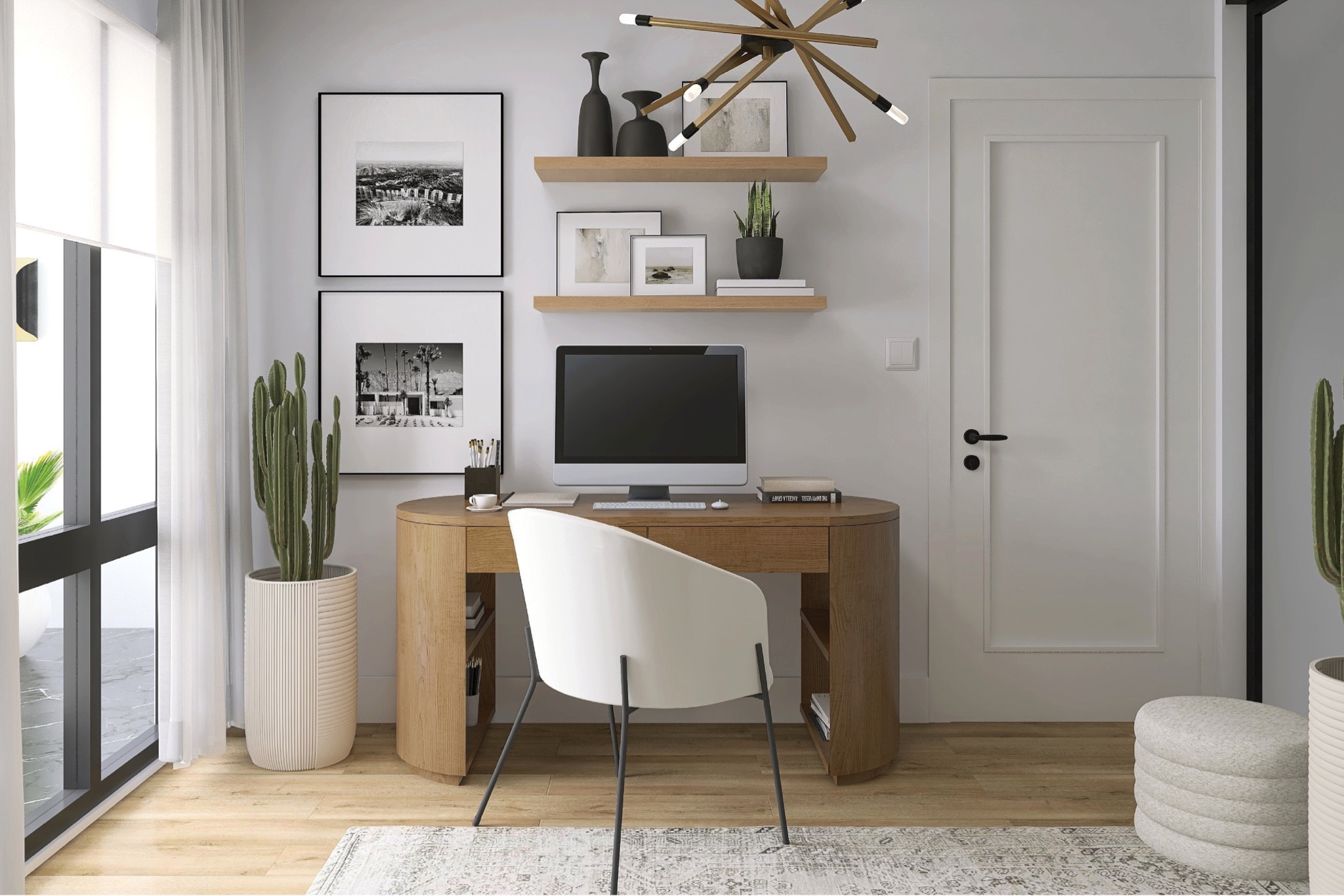 Neutral, modern and eclectic home office. Shop the look below 🪴 

#LTKstyletip #LTKhome #LTKfamily