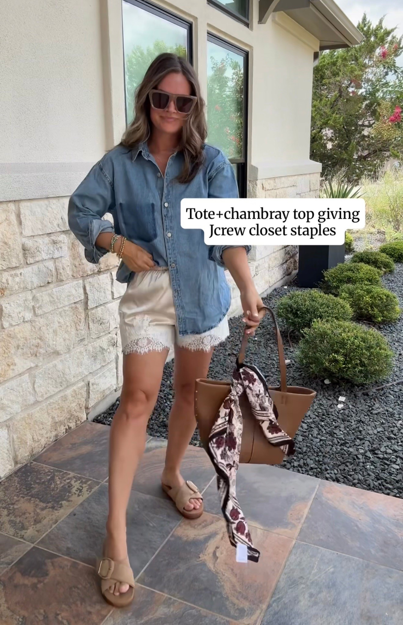 Could wear these staples everyday! Top is Walmart and shorts are a Anthro look for less from Amazon! True sizing in all #walmart #walmartfashion #amazonfashion #falloutfit

#LTKSaleAlert #LTKootd #LTKgrwm