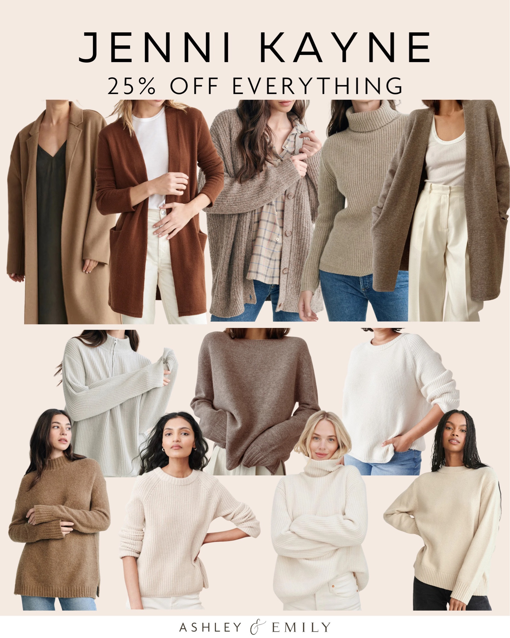 JENNI KAYNE - 25% OFF EVERYTHING - Black Friday Sale - Sale Alert - Deals - Gift Guide - Outerwear - Jacket - Coat - Cardigan - Winter Warm Outfit Finds - Sweater - Layering Looks - Turtle Neck - Neutral - Clothing

#LTKGiftGuide #LTKsalealert #LTKHoliday