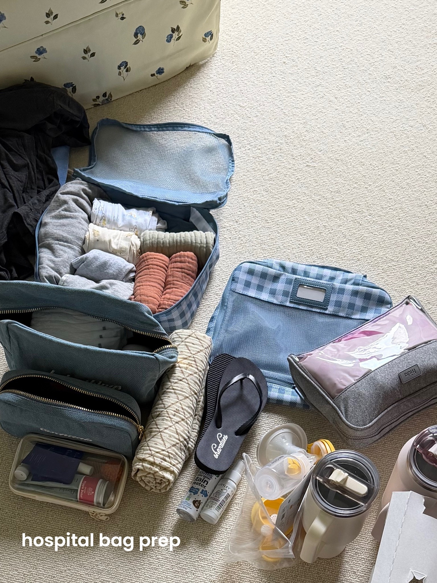 [8/31/26] prepping for baby McIntyre’s arrival 🤍 so surreal!! Using @CALPAK packing cubes to keep everything organized and packing in a suitcase!

#LTKBump #LTKBaby #LTKmomlife