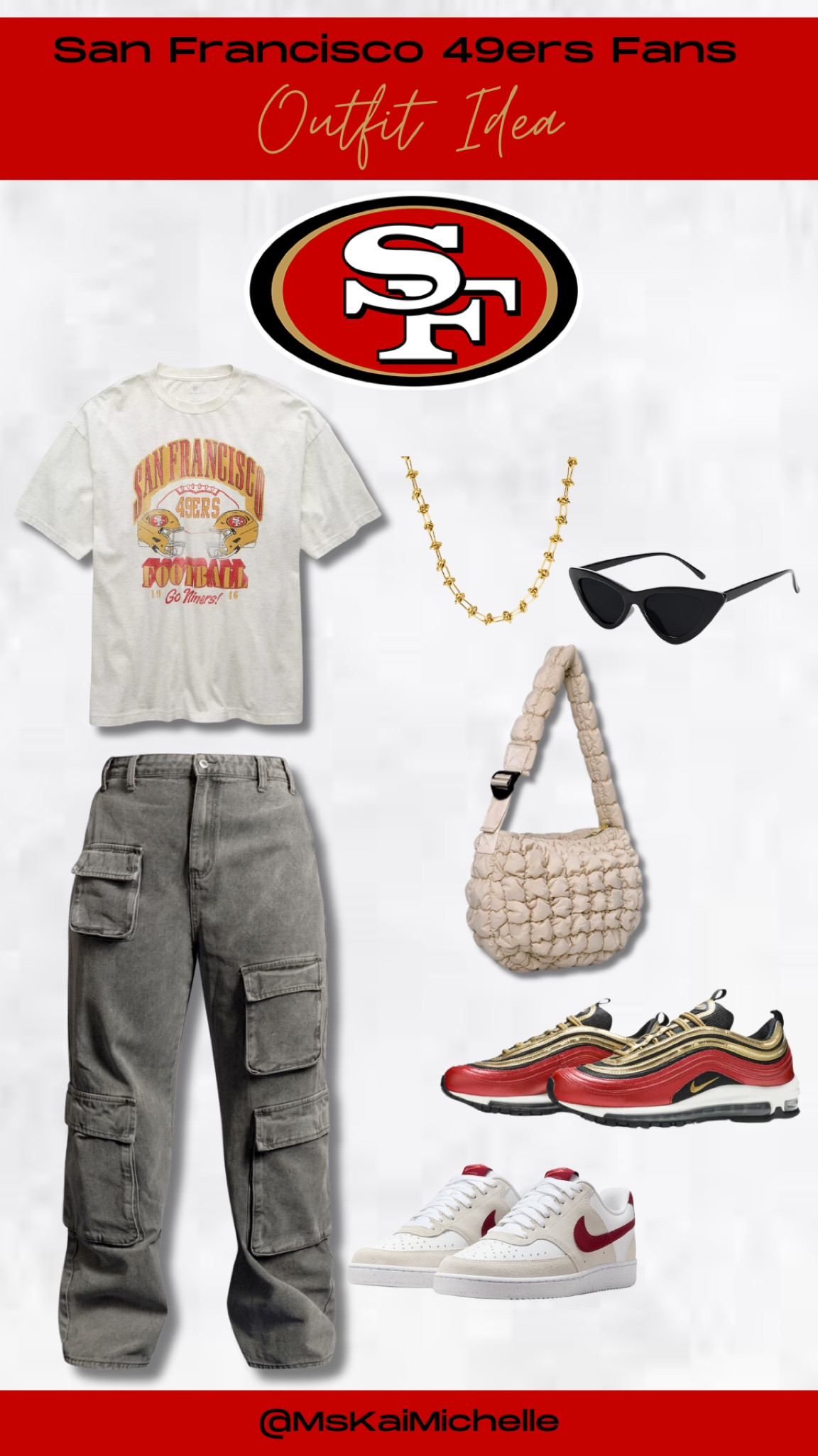 San Francisco 49ers outfit inspo| cute outfit idea| plus size outfit 

#LTKMidsize #LTKPlusSize #LTKStyleTip