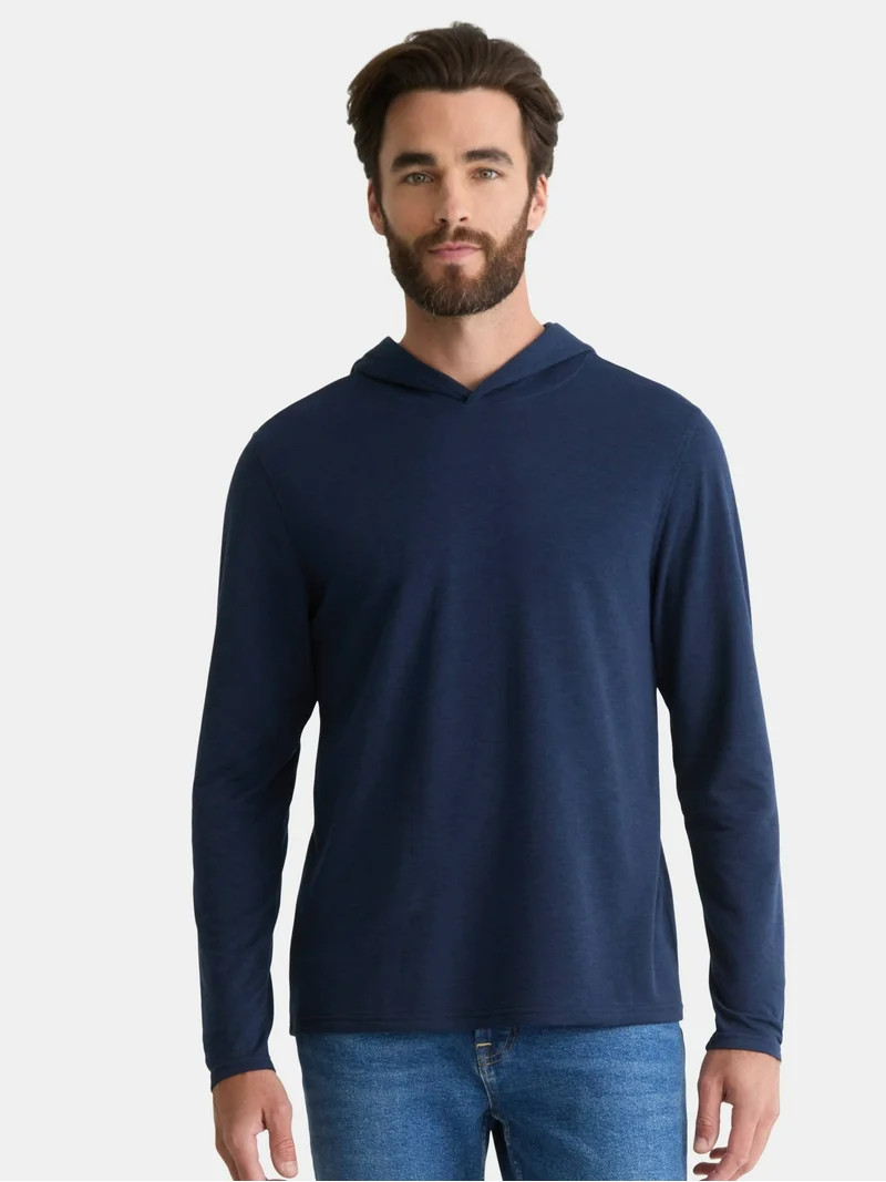 George Men's and Big Men's Pullover Hoodie with Long Sleeves, Sizes S-3XL | Walmart (US)