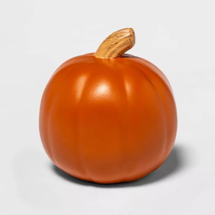 5" Orange Carvable Plastic Halloween Pumpkin - Hyde & EEK! Boutique™ | Target