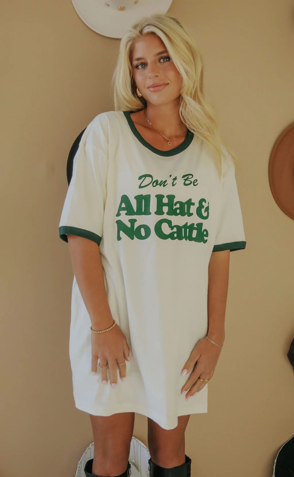charlie southern: all hat no cattle ringer tee | RIFFRAFF