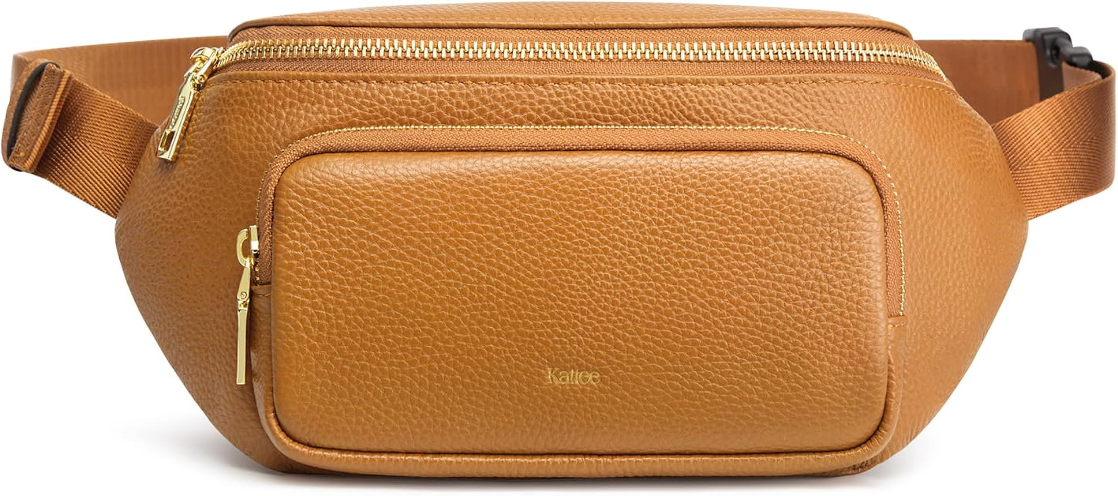 Kattee Fanny Packs for Women, Leather Crossbody Bags for Women Trendy, Small Belt Bag,Fashion Wai... | Amazon (US)