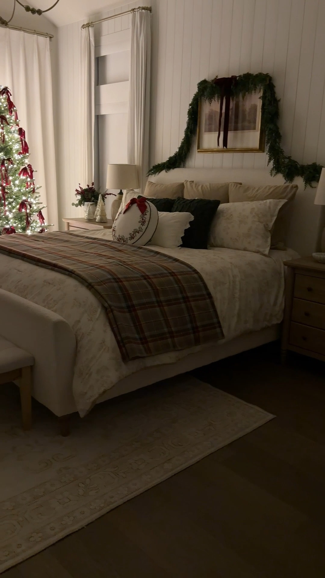 Christmas bedroom decor. Dresser restocking Dec 28! 

#LTKGiftGuide #LTKHome #LTKHoliday