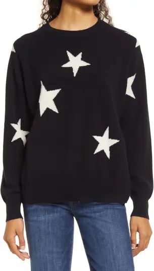 Star Pattern Cashmere Sweater | Nordstrom