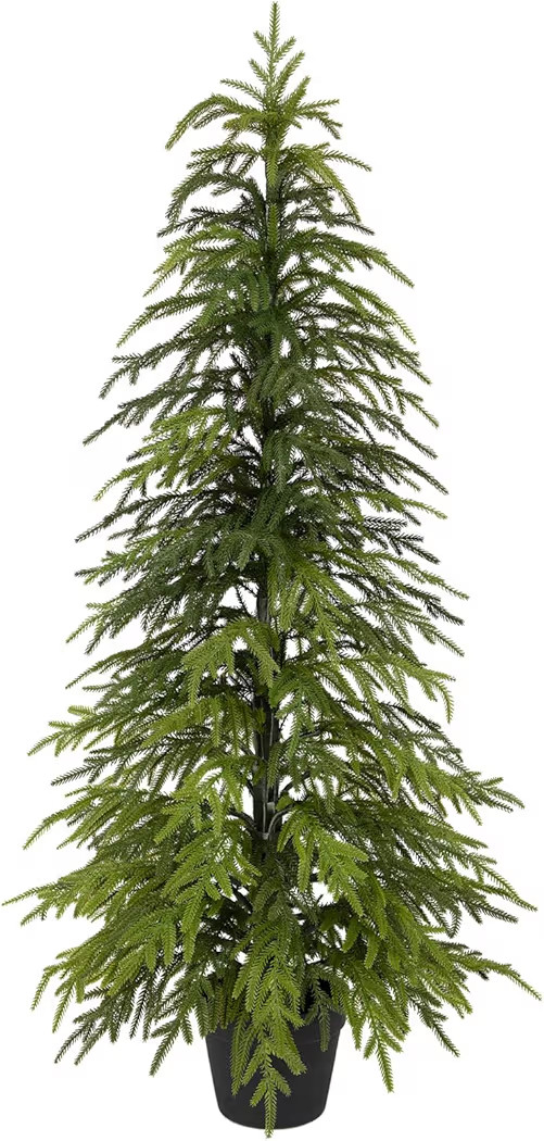 4ft Norfolk Pine Christmas Tree UV Resistant, 48in Faux Norfolk Pine Tree with Soft Real Touch Cl... | Amazon (US)