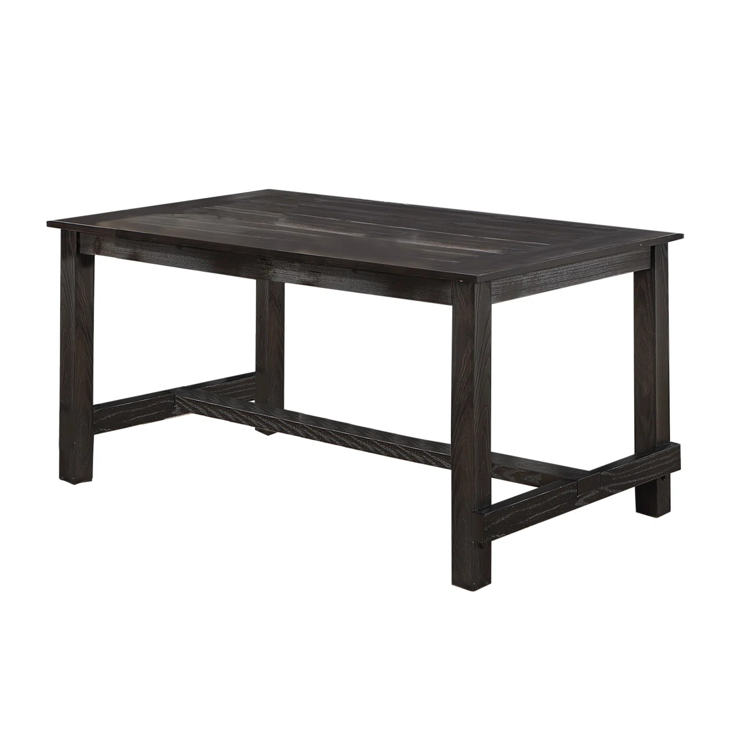 Rectangular Wooden Dining Table In Espresso | Wayfair North America