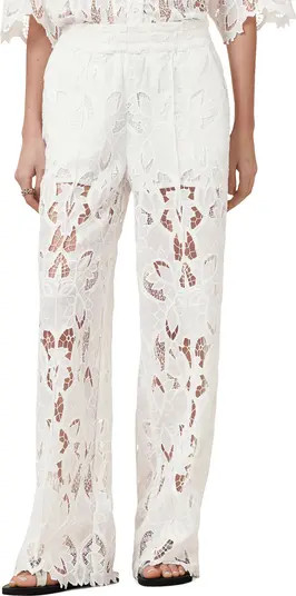 Charli Embroidered Wide Leg Pants | Nordstrom