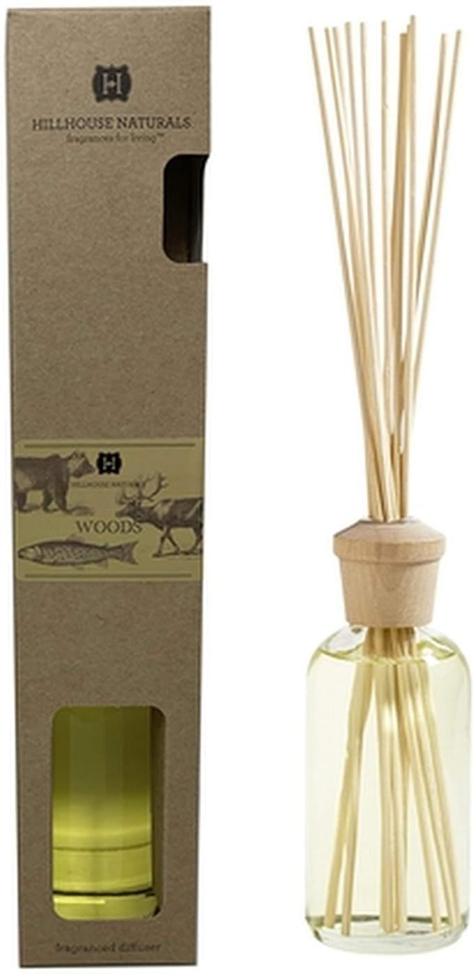 Hillhouse Naturals Reed Diffuser 8 Oz. - Woods | Amazon (US)