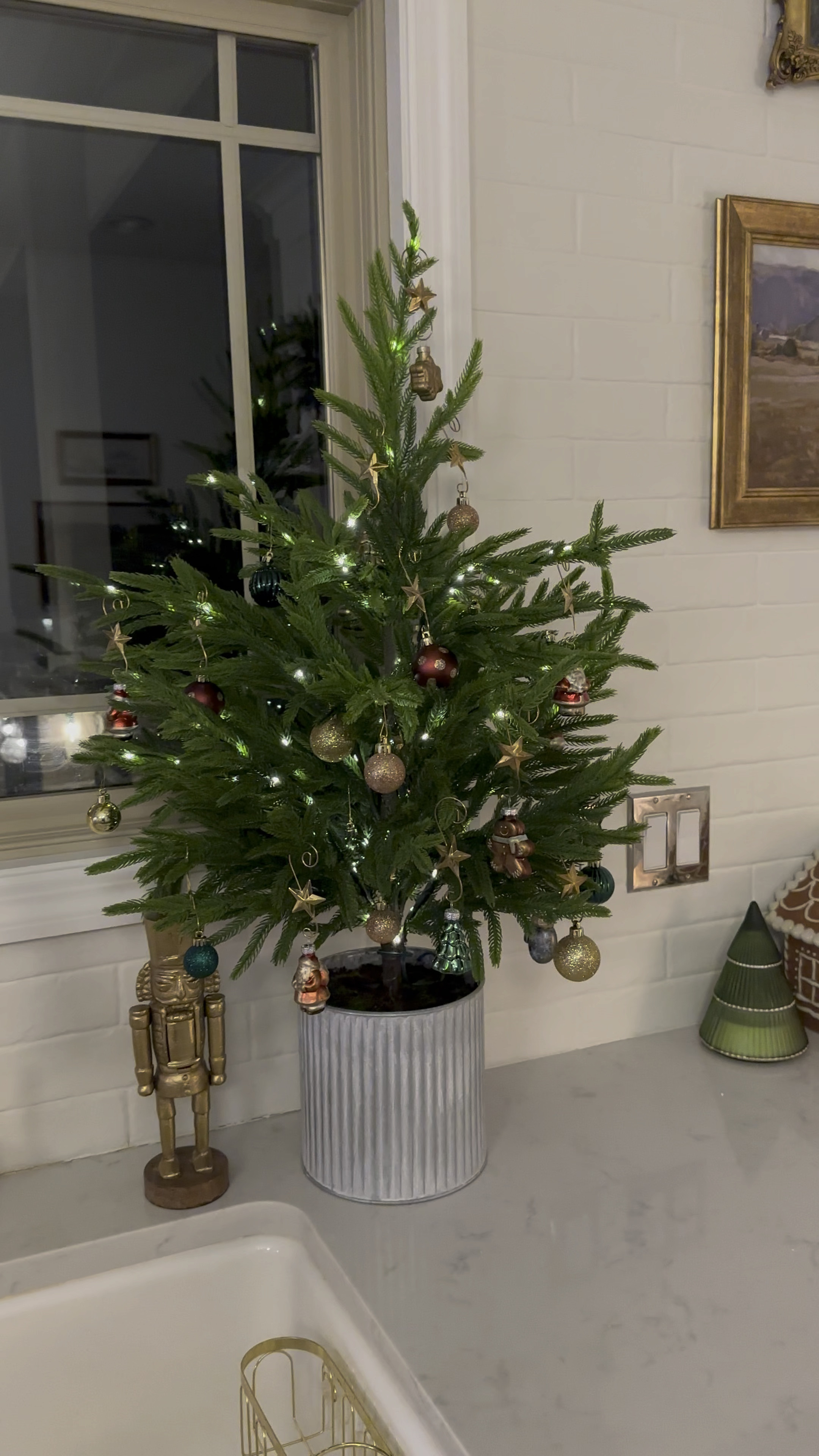 Mini tabletop Christmas tree 

Real feel Norfolk pine tree 

#LTKhome #LTKHolidaySale #LTKHoliday