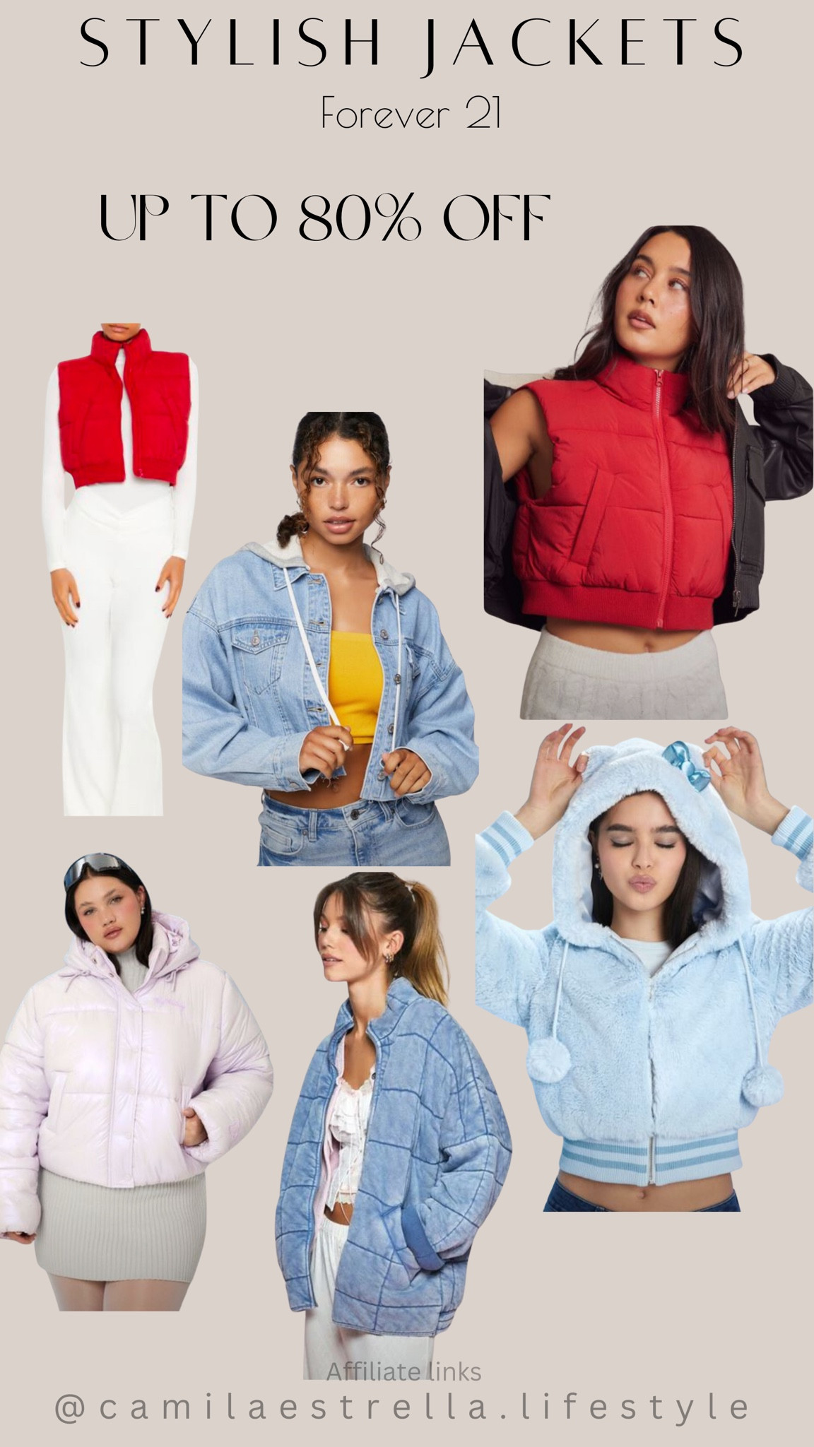 Stylish Jackets - up to 80% OFF

#LTKSeasonal #LTKStyleTip #LTKU