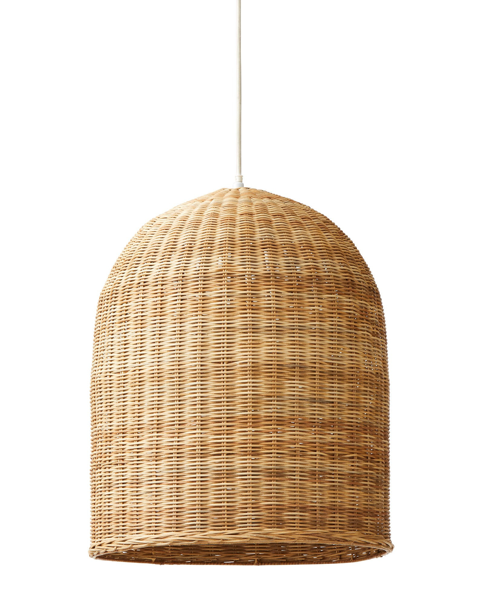 Santa Barbara Rattan Pendant | Serena and Lily