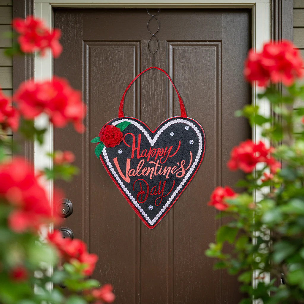 Valentine's Day Pearls Door Decor | My Evergreen