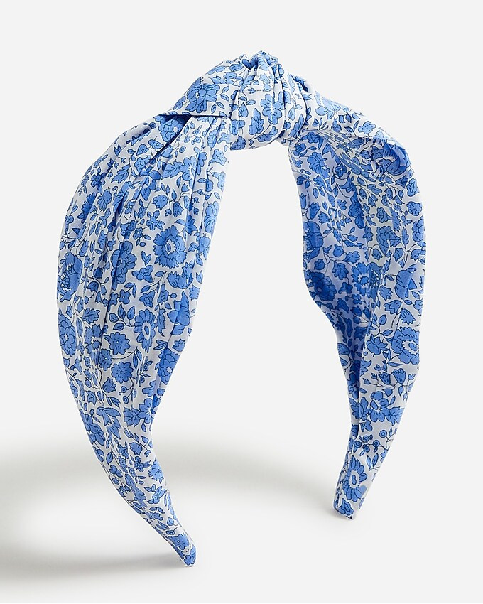 Knot headband in Liberty® fabrics | J. Crew US