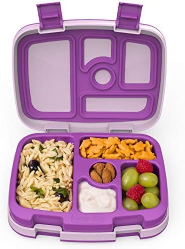 Amazon.com: Bentgo® Kids Leak-Proof, 5-Compartment Bento-Style Kids Lunch Box - Ideal Portion Si... | Amazon (US)