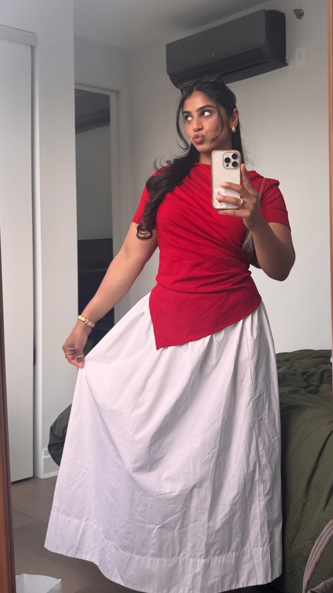 modest spring outfit 