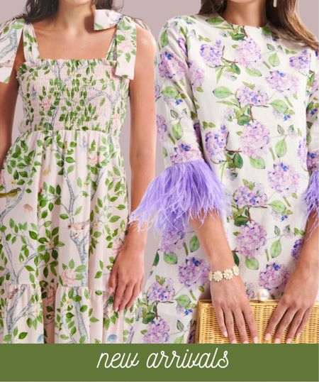 Floral print dresses 