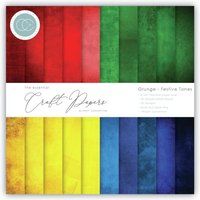 Festive Tones Grunge Card Stock, Craft Consortium Tones, Background Paper, Cardstock, Essentials | Etsy (US)