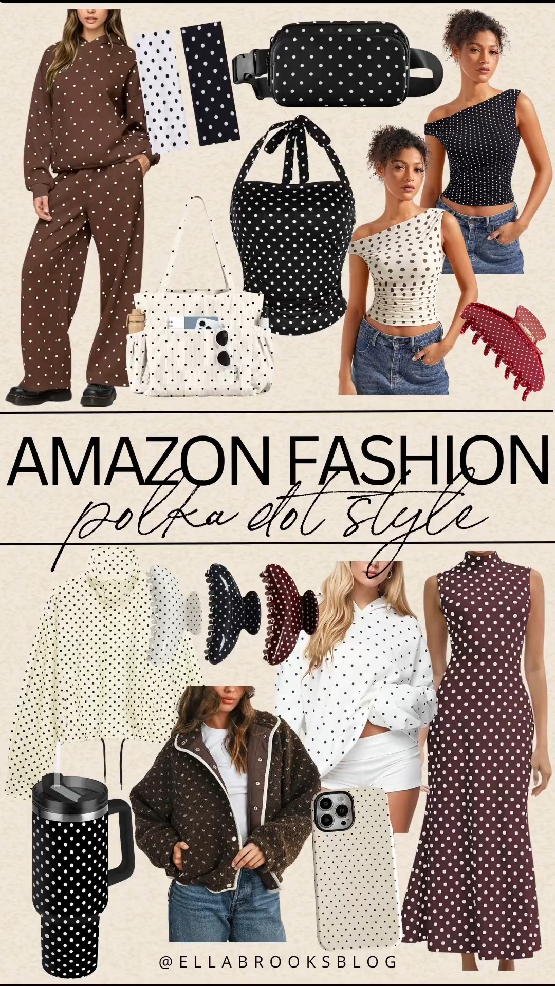 Amazon polka dot style 🖤

Amazon style, spring style, polka dot dress, spring jacket, bet bag, Athleisure, matching set

#LTKSeasonal #LTKootd
