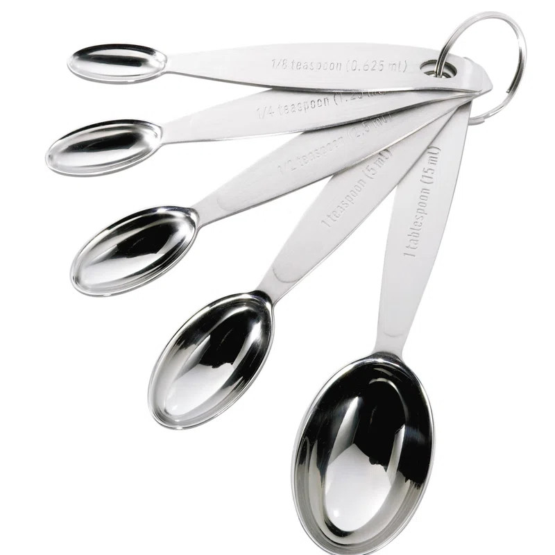 Cuisipro 5 -Piece Stainless Steel Measuring Spoon Set | Wayfair North America