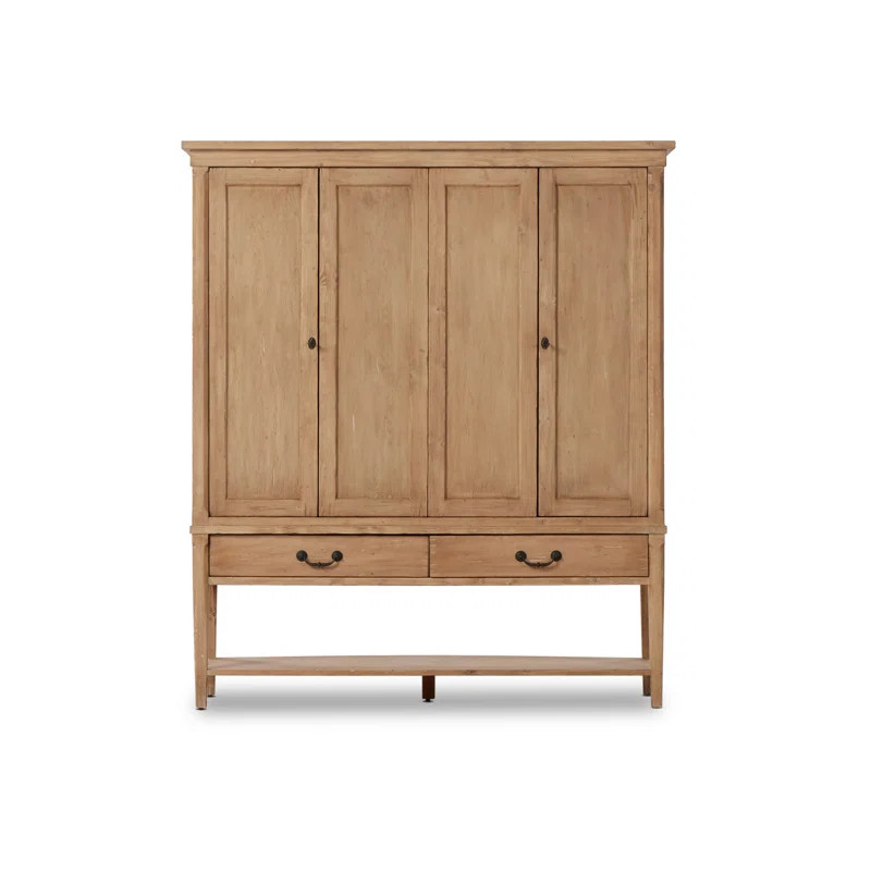 Annabel Solid Wood 4 - Armoire | Wayfair North America