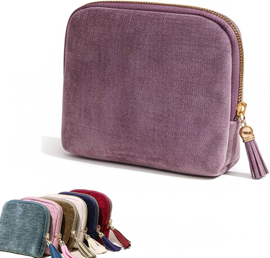 Travel Jewelry Case, Mini Travel Jewelry Bag Organizer Foldable, Portable Felt Jewelry Storage Po... | Amazon (CA)