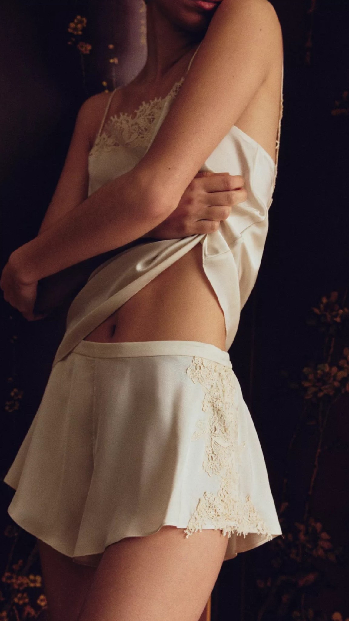 This set for your wedding morning WOW 👰🤍 so beautiful 

Zara, bride, bride outfit, wedding outfit, lace, satin top 

#LTKspring #LTKwedding #LTKuk